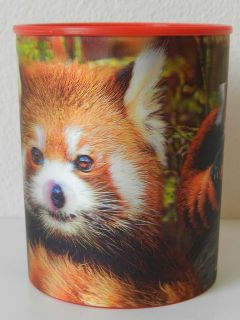 Obrázek z Hrnek 3D plast - panda červená, 300ml (5) 